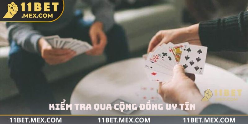 Kiểm tra qua cộng đồng uy tín