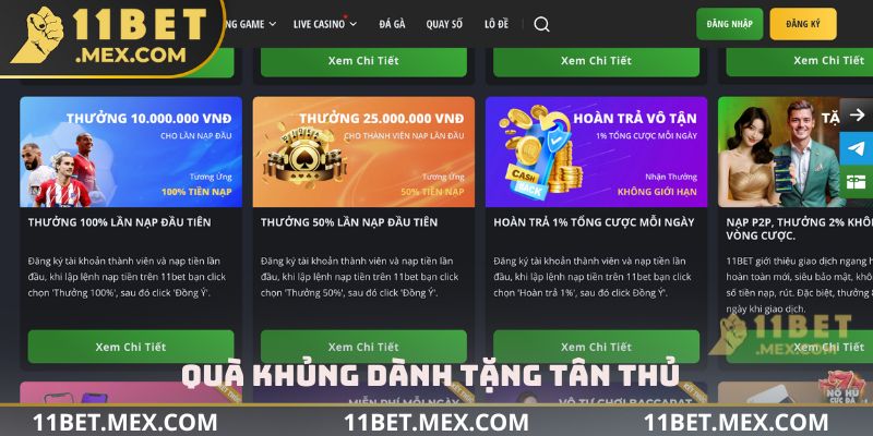 Quà khủng dành tặng tân thủ