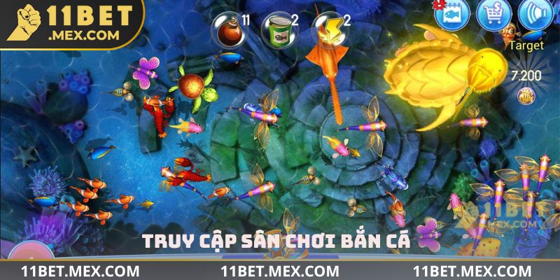 Truy cập sân chơi bắn cá